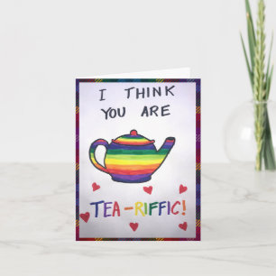 Ik denk dat je Tea-riffic Card bent Kaart