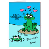Ik denk dat je Toadally Terrific Frog Valentijn be (Voorkant)