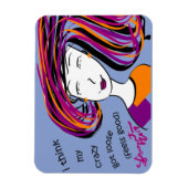 IK DENK DAT MIJN GEK LOS IS GERAAKT MAGNEET (Verticaal)