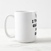 Ik denk dat mijn Guardian Angel Drink Koffiemok (Links)