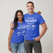 IK DENK DAT MIJN REGENJAS ME PROBEERT TE VERMOORDE T-SHIRT (Unisex)