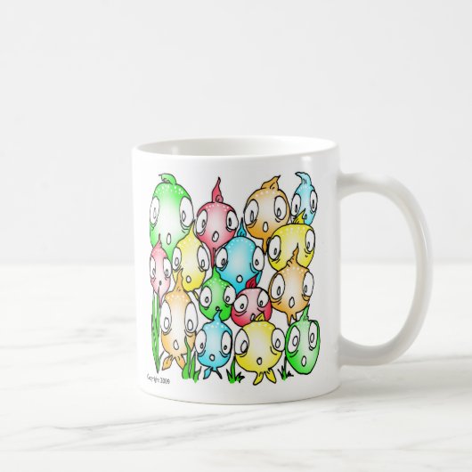 Ik denk dat we een grotere tank nodig hebben. koffiemok (Rechts)