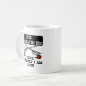 Ik denk dus dat ik bewapend ben koffiemok (Voorkant links)
