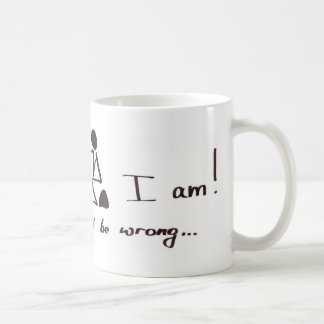 Ik denk dus dat ik dat ben - of ben ik dat? koffiemok