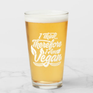 Ik denk dus dat ik Vegan ben Glas