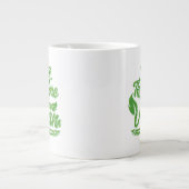 Ik denk dus dat ik Vegan ben Grote Koffiekop (Voorkant)