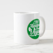 Ik denk dus dat ik Vegan ben Grote Koffiekop (Voorkant rechts)