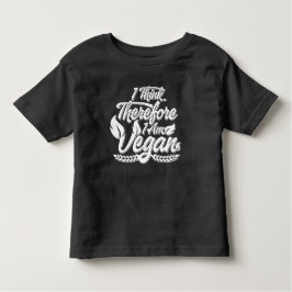 Ik denk dus dat ik Vegan ben Kinder Shirts