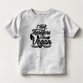 Ik denk dus dat ik Vegan ben Kinder Shirts