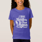 Ik denk dus dat ik Vegan ben T-shirt (Voorkant)