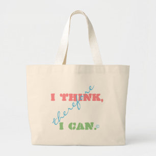 Ik Denk Dus Ik Kan Grote Tote  Bag
