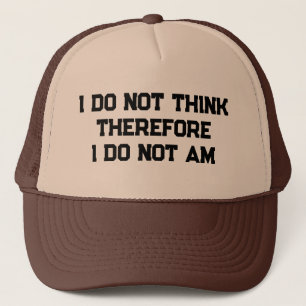 Ik denk dus niet dat ik dat niet ben trucker pet