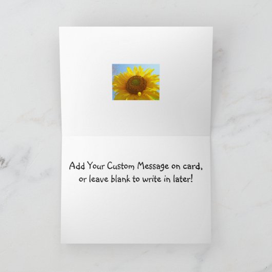 Ik denk elke dag aan jou! Kaarten die aan je denke (Binnen)