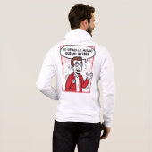 Ik denk er hetzelfde over hoodie (Achterkant volledig)