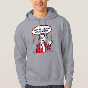 Ik denk er hetzelfde over hoodie