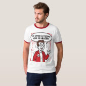 Ik denk er hetzelfde over t-shirt (Voorkant volledig)
