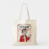 Ik denk er hetzelfde over tote bag (Achterkant)