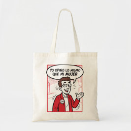 Ik denk er hetzelfde over tote bag