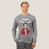 Ik denk er hetzelfde over Tri-Blend shirt (Voorkant)