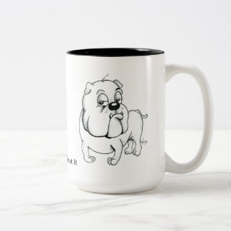 Ik denk eraan dat Bulldog Coffee Mok