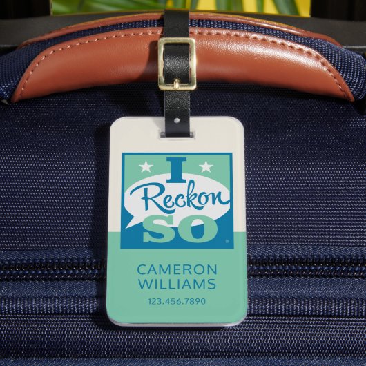 Ik denk het wel bagagelabel (Voorkant Insitu 2)