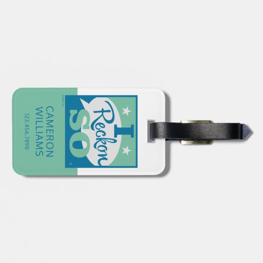 Ik denk het wel bagagelabel (Achterkant horizontaal)