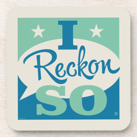 Ik denk het wel bier onderzetter (Voorkant)