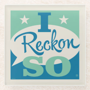 Ik denk het wel glazen onderzetter