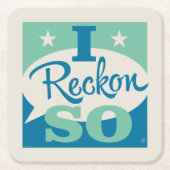 Ik denk het wel kartonnen onderzetters (Voorkant)