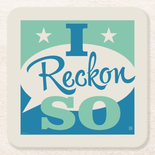 Ik denk het wel kartonnen onderzetters (Voorkant)