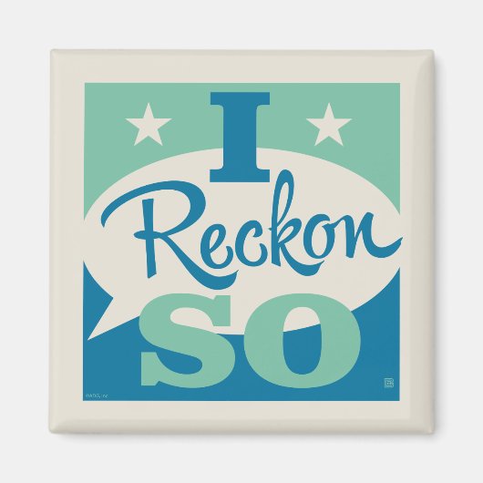 Ik denk het wel magneet (Voorkant)