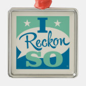 Ik denk het wel metalen ornament (Voorkant)