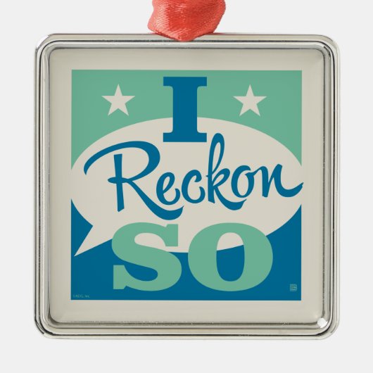 Ik denk het wel metalen ornament (Voorkant)