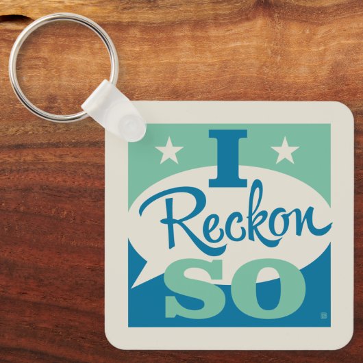 Ik denk het wel sleutelhanger (Voorkant)