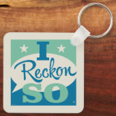 Ik denk het wel sleutelhanger (Achterkant)