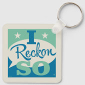 Ik denk het wel sleutelhanger (Achterkant)