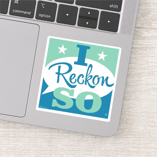 Ik denk het wel sticker (Detail)