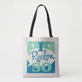 Ik denk het wel tote bag (Voorkant)
