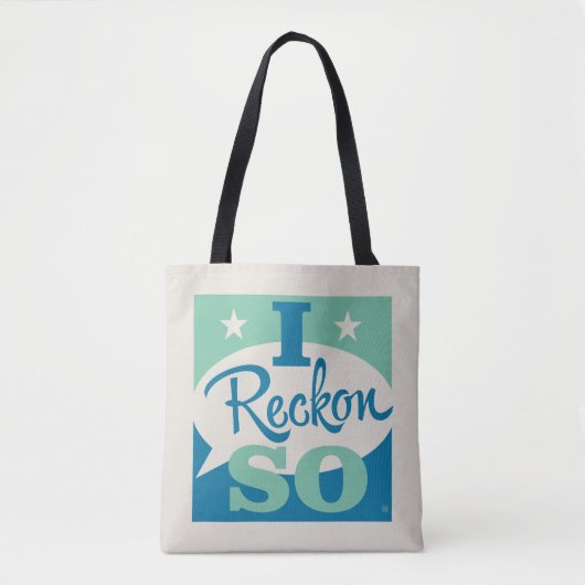 Ik denk het wel tote bag (Voorkant)