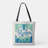 Ik denk het wel tote bag (Achterkant)