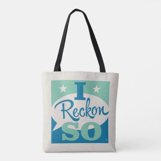 Ik denk het wel tote bag (Achterkant)