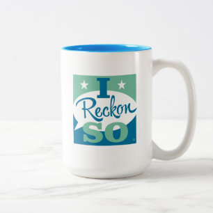 Ik denk het wel tweekleurige koffiemok