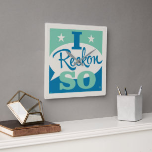 Ik denk het wel vierkante klok