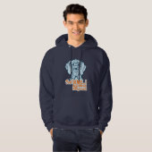 Ik denk! hoodie (Voorkant volledig)