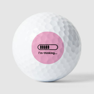 Ik denk... Laadbalk Roze Minimali Golfballen