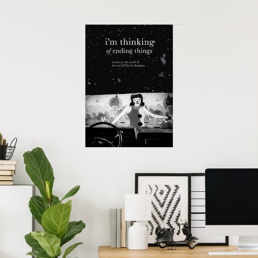 Ik denk na over het beëindigen van films poster (Thuiskantoor)