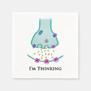 Ik denk Neuron Synapse Servet