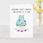 Ik denk Neuron Synapsis Kaart (Gele Bloem)