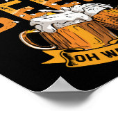 Ik denk niet altijd aan titels en bier poster (Hoek)