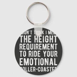 Ik denk niet dat ik aan de hoge eis om te rijden sleutelhanger